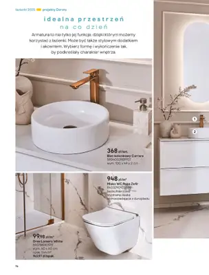 Castorama - gazetka promocyjna Katalog Łazienki od środy 17.09 do środy 31.12 - strona 14 Castorama - gazetka promocyjna Katalog Łazienki od środy 17.09 do środy 31.12 - strona 14