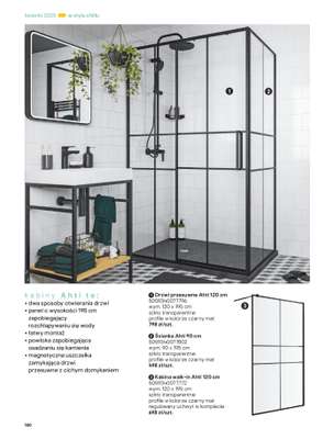 Castorama - gazetka promocyjna Katalog Łazienki od środy 17.09 do środy 31.12 - strona 180