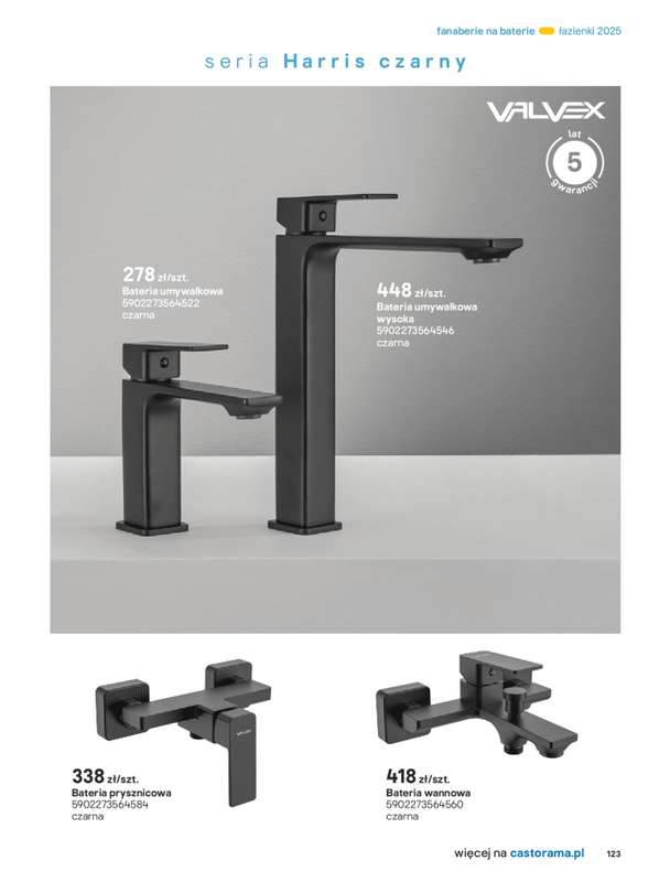 Castorama - gazetka promocyjna Katalog 艁azienki od 艣rody 17.09 do 艣rody 31.12 - strona 123 Castorama - gazetka promocyjna Katalog 艁azienki od 艣rody 17.09 do 艣rody 31.12 - strona 123