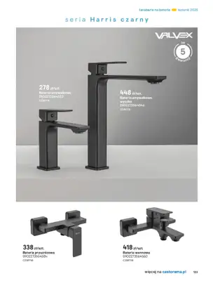 Castorama - gazetka promocyjna Katalog Łazienki od środy 17.09 do środy 31.12 - strona 123 Castorama - gazetka promocyjna Katalog Łazienki od środy 17.09 do środy 31.12 - strona 123