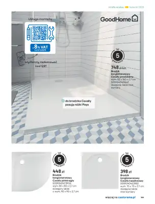 Castorama - gazetka promocyjna Katalog Łazienki od środy 17.09 do środy 31.12 - strona 199 Castorama - gazetka promocyjna Katalog Łazienki od środy 17.09 do środy 31.12 - strona 199