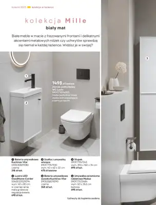 Castorama - gazetka promocyjna Katalog Łazienki od środy 17.09 do środy 31.12 - strona 56 Castorama - gazetka promocyjna Katalog Łazienki od środy 17.09 do środy 31.12 - strona 56