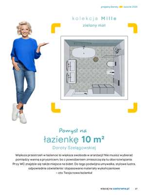 Castorama - gazetka promocyjna Katalog Łazienki od środy 17.09 do środy 31.12 - strona 27