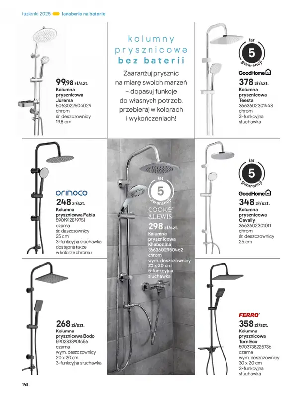 Castorama - gazetka promocyjna Katalog Łazienki od środy 17.09 do środy 31.12 - strona 148