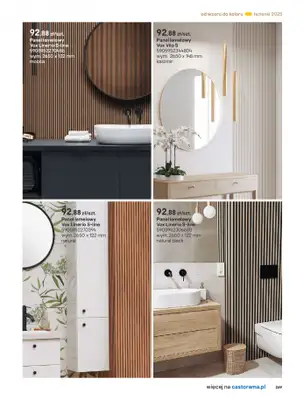 Castorama - gazetka promocyjna Katalog Łazienki od środy 17.09 do środy 31.12 - strona 269 Castorama - gazetka promocyjna Katalog Łazienki od środy 17.09 do środy 31.12 - strona 269