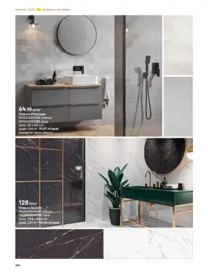 Castorama - gazetka promocyjna Katalog Łazienki od środy 17.09 do środy 31.12 - strona 254 Castorama - gazetka promocyjna Katalog Łazienki od środy 17.09 do środy 31.12 - strona 254