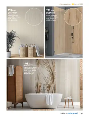 Castorama - gazetka promocyjna Katalog Łazienki od środy 17.09 do środy 31.12 - strona 259 Castorama - gazetka promocyjna Katalog Łazienki od środy 17.09 do środy 31.12 - strona 259