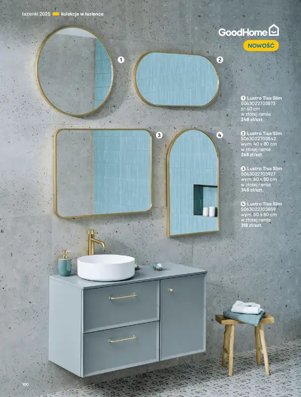 Castorama - gazetka promocyjna Katalog Łazienki od środy 17.09 do środy 31.12 - strona 100