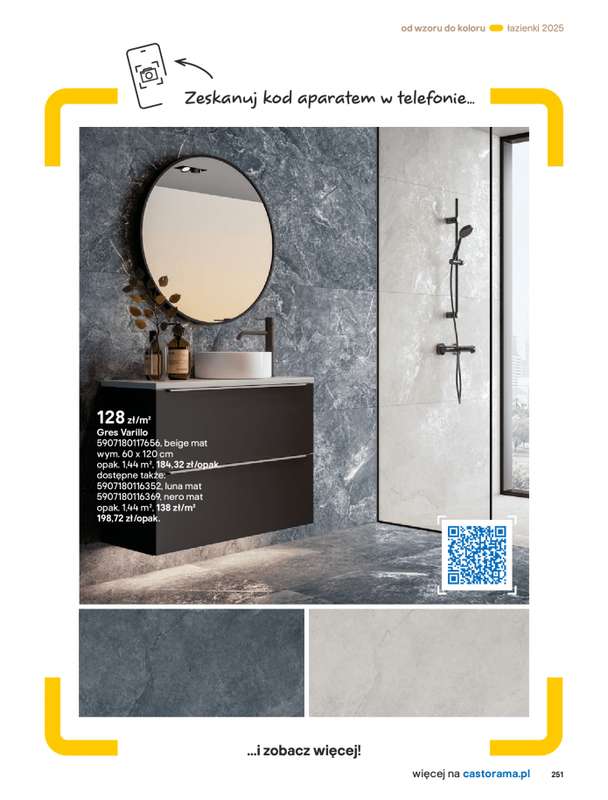 Castorama - gazetka promocyjna Katalog Łazienki od środy 17.09 do środy 31.12 - strona 251