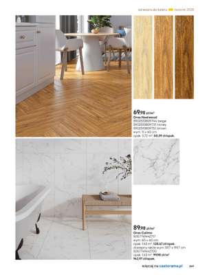 Castorama - gazetka promocyjna Katalog Łazienki od środy 17.09 do środy 31.12 - strona 249