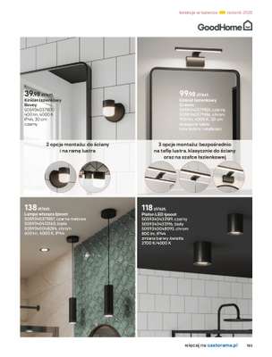 Castorama - gazetka promocyjna Katalog Łazienki od środy 17.09 do środy 31.12 - strona 103
