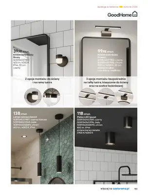 Castorama - gazetka promocyjna Katalog Łazienki od środy 17.09 do środy 31.12 - strona 103 Castorama - gazetka promocyjna Katalog Łazienki od środy 17.09 do środy 31.12 - strona 103