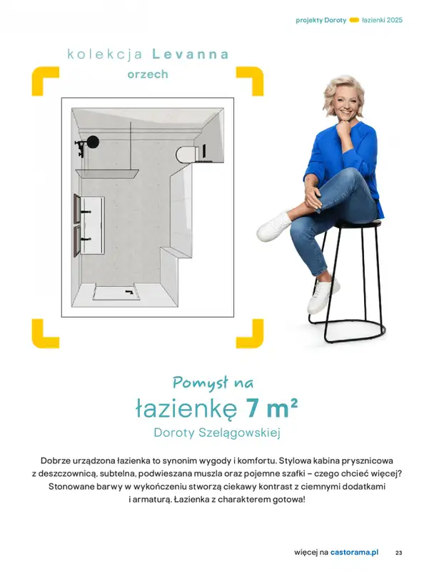 Castorama - gazetka promocyjna Katalog Łazienki od środy 17.09 do środy 31.12 - strona 23