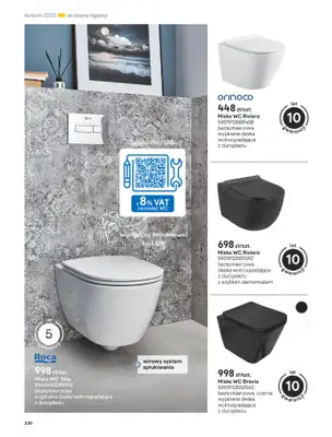 Castorama - gazetka promocyjna Katalog Łazienki od środy 17.09 do środy 31.12 - strona 220 Castorama - gazetka promocyjna Katalog Łazienki od środy 17.09 do środy 31.12 - strona 220