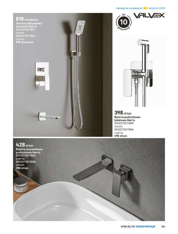 Castorama - gazetka promocyjna Katalog 艁azienki od 艣rody 17.09 do 艣rody 31.12 - strona 153 Castorama - gazetka promocyjna Katalog 艁azienki od 艣rody 17.09 do 艣rody 31.12 - strona 153