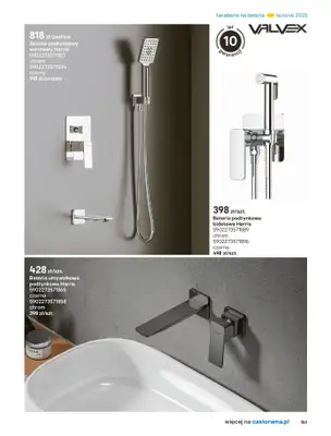 Castorama - gazetka promocyjna Katalog Łazienki od środy 17.09 do środy 31.12 - strona 153 Castorama - gazetka promocyjna Katalog Łazienki od środy 17.09 do środy 31.12 - strona 153