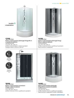 Castorama - gazetka promocyjna Katalog Łazienki od środy 17.09 do środy 31.12 - strona 193