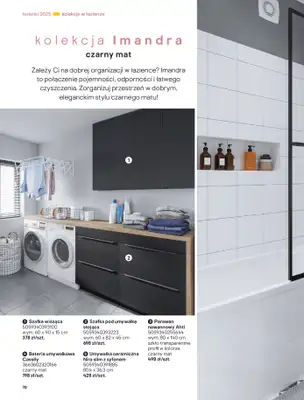 Castorama - gazetka promocyjna Katalog Łazienki od środy 17.09 do środy 31.12 - strona 70 Castorama - gazetka promocyjna Katalog Łazienki od środy 17.09 do środy 31.12 - strona 70