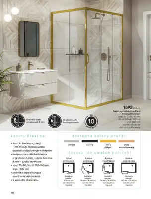 Castorama - gazetka promocyjna Katalog Łazienki od środy 17.09 do środy 31.12 - strona 182 Castorama - gazetka promocyjna Katalog Łazienki od środy 17.09 do środy 31.12 - strona 182