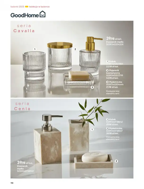 Castorama - gazetka promocyjna Katalog Łazienki od środy 17.09 do środy 31.12 - strona 110