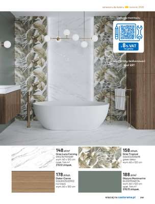 Castorama - gazetka promocyjna Katalog Łazienki od środy 17.09 do środy 31.12 - strona 245