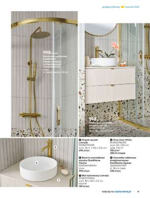 Castorama - gazetka promocyjna Katalog Łazienki od środy 17.09 do środy 31.12 - strona 19