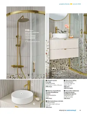 Castorama - gazetka promocyjna Katalog Łazienki od środy 17.09 do środy 31.12 - strona 19 Castorama - gazetka promocyjna Katalog Łazienki od środy 17.09 do środy 31.12 - strona 19