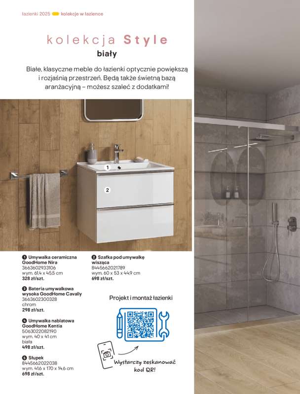 Castorama - gazetka promocyjna Katalog Łazienki od środy 17.09 do środy 31.12 - strona 50