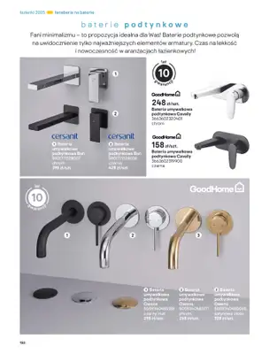 Castorama - gazetka promocyjna Katalog Łazienki od środy 17.09 do środy 31.12 - strona 152 Castorama - gazetka promocyjna Katalog Łazienki od środy 17.09 do środy 31.12 - strona 152