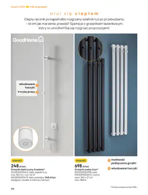 Castorama - gazetka promocyjna Katalog Łazienki od środy 17.09 do środy 31.12 - strona 232 Castorama - gazetka promocyjna Katalog Łazienki od środy 17.09 do środy 31.12 - strona 232