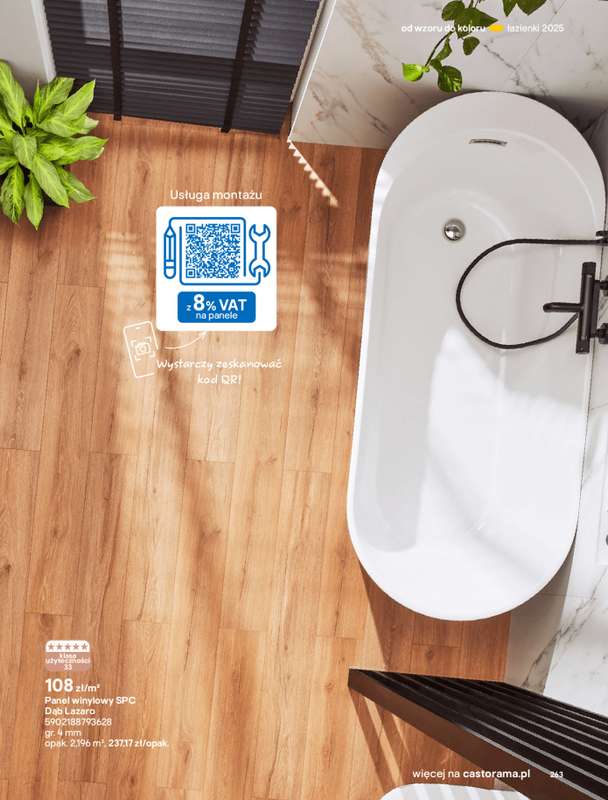 Castorama - gazetka promocyjna Katalog Łazienki od środy 17.09 do środy 31.12 - strona 263