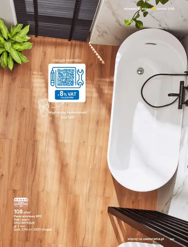 Castorama - gazetka promocyjna Katalog Łazienki od środy 17.09 do środy 31.12 - strona 263