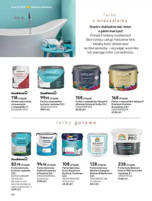 Castorama - gazetka promocyjna Katalog Łazienki od środy 17.09 do środy 31.12 - strona 272 Castorama - gazetka promocyjna Katalog Łazienki od środy 17.09 do środy 31.12 - strona 272