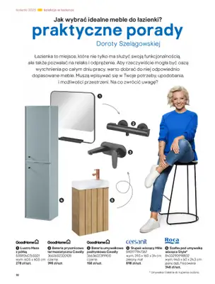 Castorama - gazetka promocyjna Katalog Łazienki od środy 17.09 do środy 31.12 - strona 32 Castorama - gazetka promocyjna Katalog Łazienki od środy 17.09 do środy 31.12 - strona 32