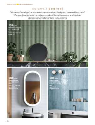 Castorama - gazetka promocyjna Katalog Łazienki od środy 17.09 do środy 31.12 - strona 244