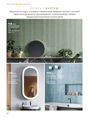 Castorama - gazetka promocyjna Katalog Łazienki od środy 17.09 do środy 31.12 - strona 244 Castorama - gazetka promocyjna Katalog Łazienki od środy 17.09 do środy 31.12 - strona 244