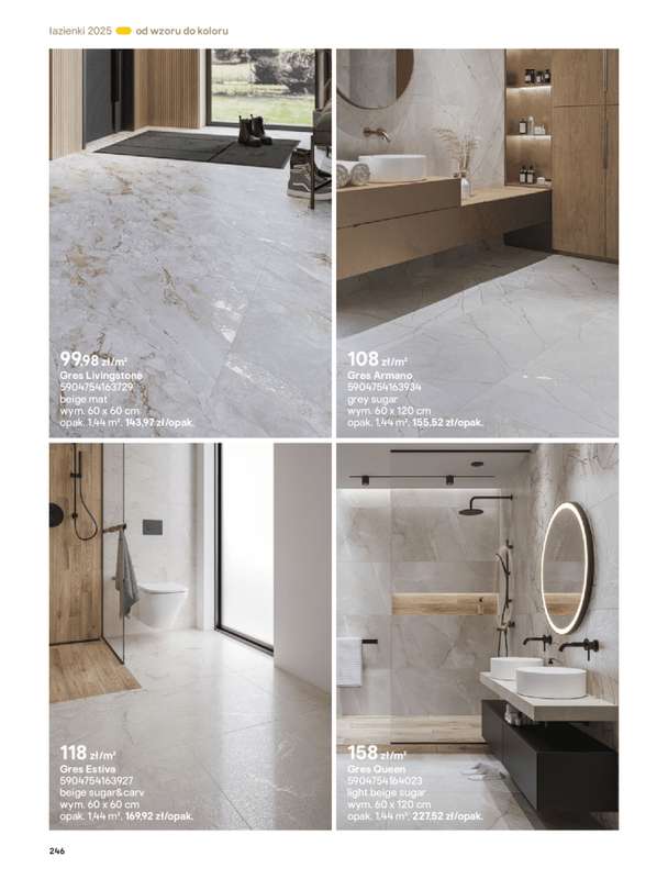 Castorama - gazetka promocyjna Katalog 艁azienki od 艣rody 17.09 do 艣rody 31.12 - strona 246 Castorama - gazetka promocyjna Katalog 艁azienki od 艣rody 17.09 do 艣rody 31.12 - strona 246