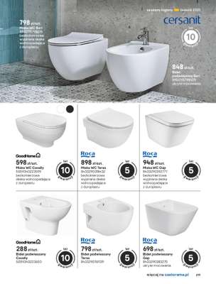 Castorama - gazetka promocyjna Katalog Łazienki od środy 17.09 do środy 31.12 - strona 219