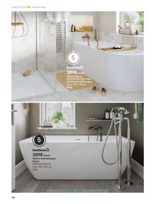 Castorama - gazetka promocyjna Katalog Łazienki od środy 17.09 do środy 31.12 - strona 210
