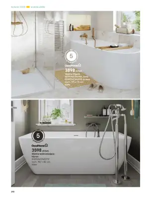 Castorama - gazetka promocyjna Katalog Łazienki od środy 17.09 do środy 31.12 - strona 210 Castorama - gazetka promocyjna Katalog Łazienki od środy 17.09 do środy 31.12 - strona 210