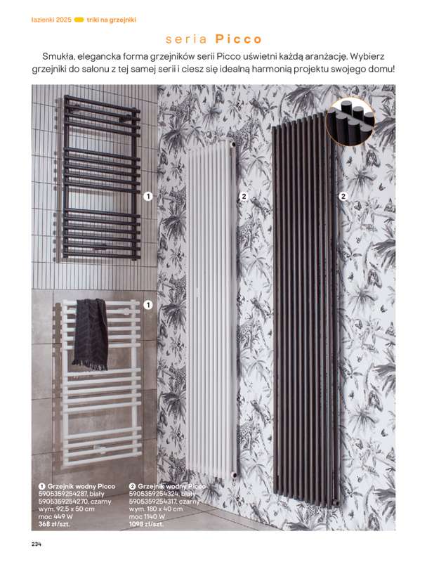 Castorama - gazetka promocyjna Katalog Łazienki od środy 17.09 do środy 31.12 - strona 234