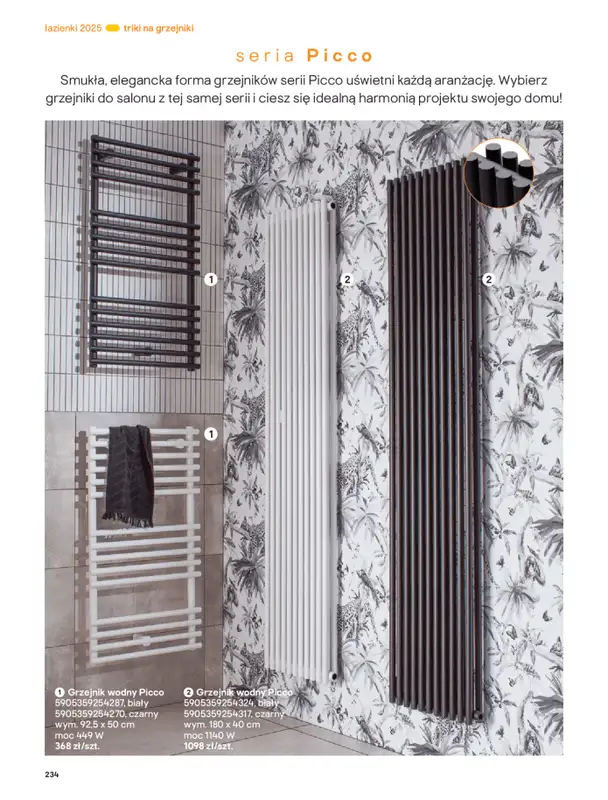 Castorama - gazetka promocyjna Katalog Łazienki od środy 17.09 do środy 31.12 - strona 234