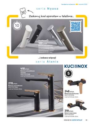 Castorama - gazetka promocyjna Katalog Łazienki od środy 17.09 do środy 31.12 - strona 131