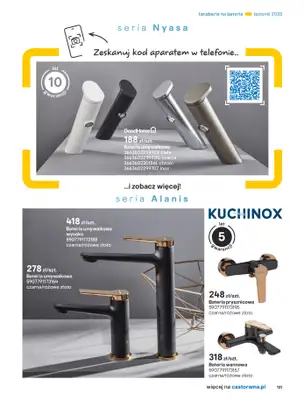 Castorama - gazetka promocyjna Katalog Łazienki od środy 17.09 do środy 31.12 - strona 131 Castorama - gazetka promocyjna Katalog Łazienki od środy 17.09 do środy 31.12 - strona 131