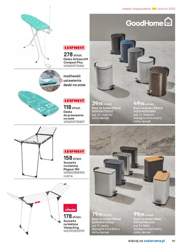 Castorama - gazetka promocyjna Katalog Łazienki od środy 17.09 do środy 31.12 - strona 117