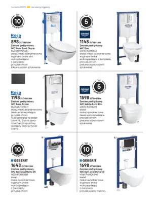 Castorama - gazetka promocyjna Katalog Łazienki od środy 17.09 do środy 31.12 - strona 222 Castorama - gazetka promocyjna Katalog Łazienki od środy 17.09 do środy 31.12 - strona 222