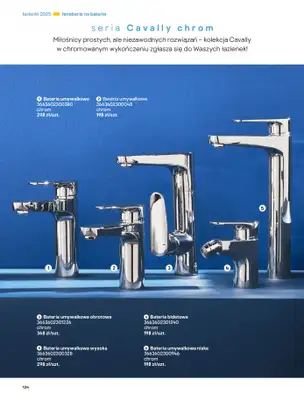 Castorama - gazetka promocyjna Katalog Łazienki od środy 17.09 do środy 31.12 - strona 124 Castorama - gazetka promocyjna Katalog Łazienki od środy 17.09 do środy 31.12 - strona 124