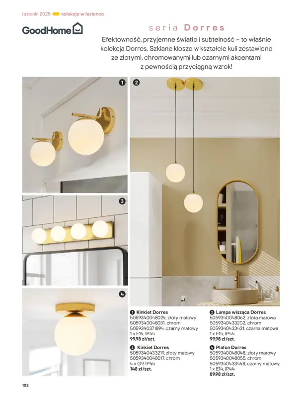 Castorama - gazetka promocyjna Katalog Łazienki od środy 17.09 do środy 31.12 - strona 102