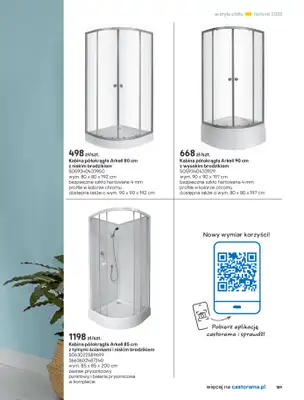 Castorama - gazetka promocyjna Katalog Łazienki od środy 17.09 do środy 31.12 - strona 189 Castorama - gazetka promocyjna Katalog Łazienki od środy 17.09 do środy 31.12 - strona 189