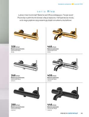Castorama - gazetka promocyjna Katalog Łazienki od środy 17.09 do środy 31.12 - strona 133